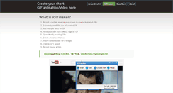 Desktop Screenshot of igifmaker.com