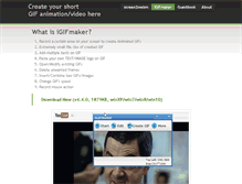 Tablet Screenshot of igifmaker.com